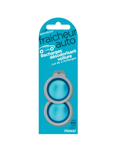 2 Recharges Deso.Think Fraicheur Auto Hawai