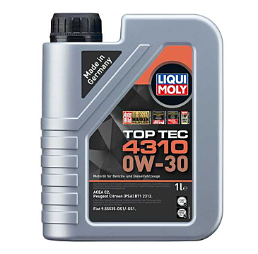 Liqui Moly - HUILE TOP TEC 4310 0W-30 5L