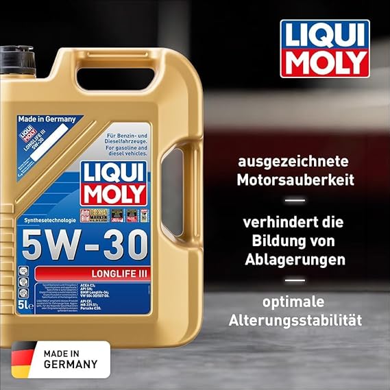Liqui Moly - HUILE LONGLIFE III 5W-30 5L