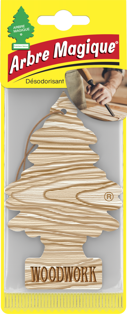 Arbre Magique Désodorisant - Parfum Longue Durée pour Voiture et Intérieur