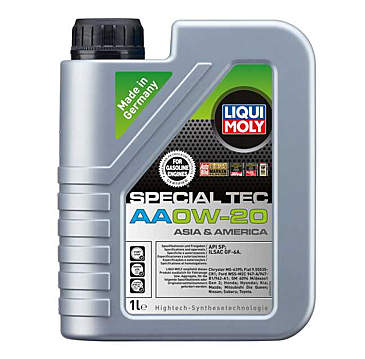 Liqui Moly - HUILE SPECIAL TEC AA 0W-20 5L