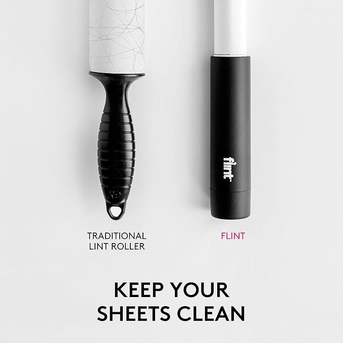 Rouleau Enleveur de Poils – 100 Feuilles Ultra-Adhésives | Élimine Facilement les Poils de Chats & Chiens sur Vêtements, Canapés et Tissus