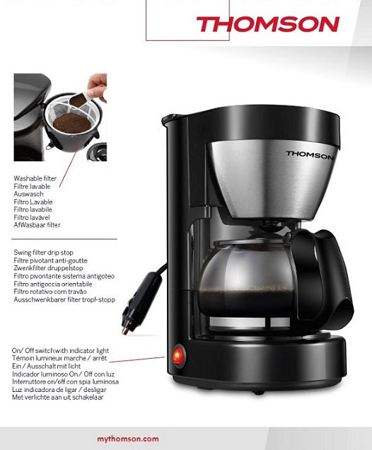 Thomson - CAFETIÈRE 12V 170W