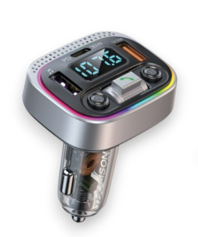 Thomson - TRANSMETTEUR FM BLUETOOTH 12/24V QC 3.0 (18W) + PD 30W