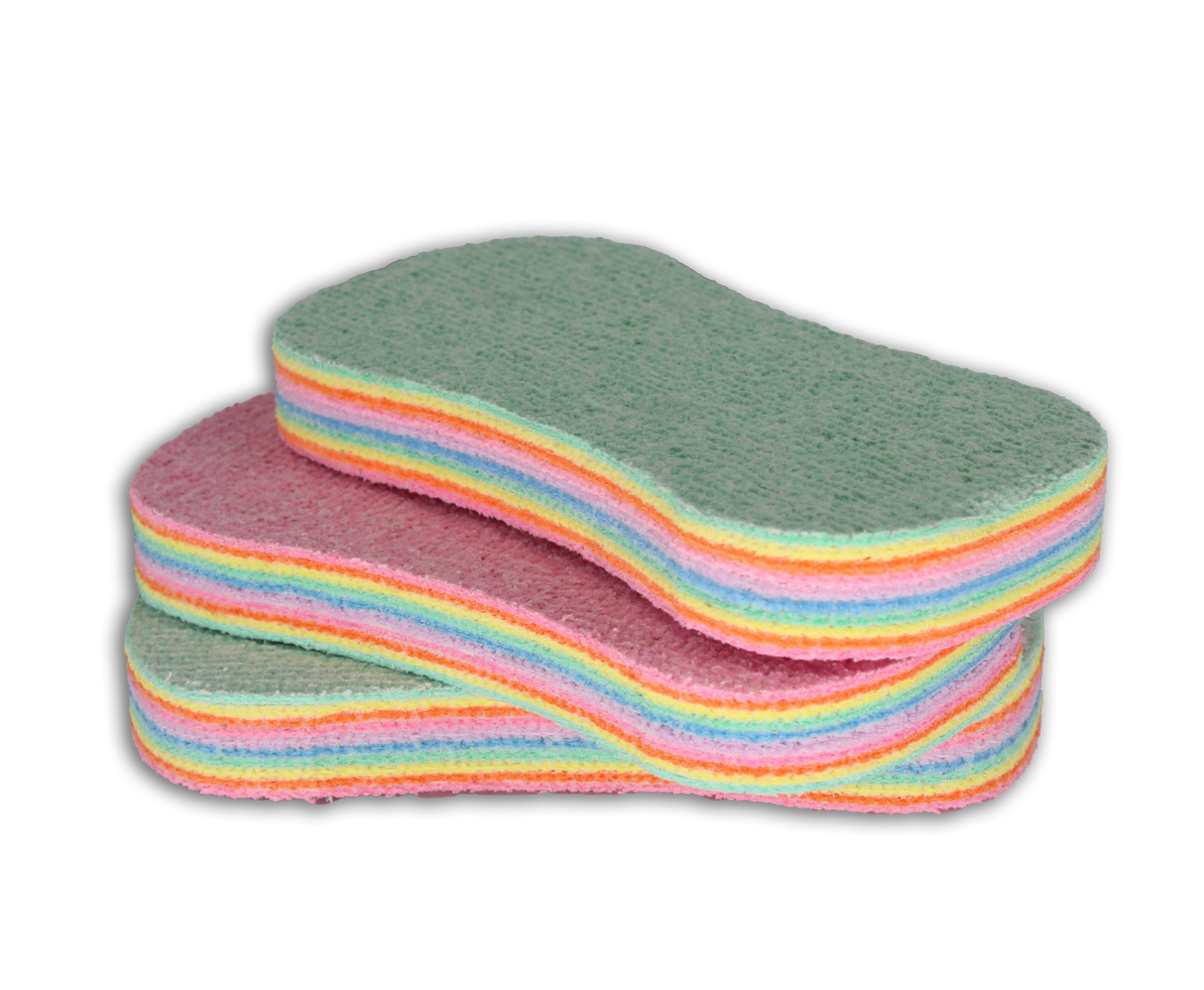 Lot Eponges Arc En Ciel