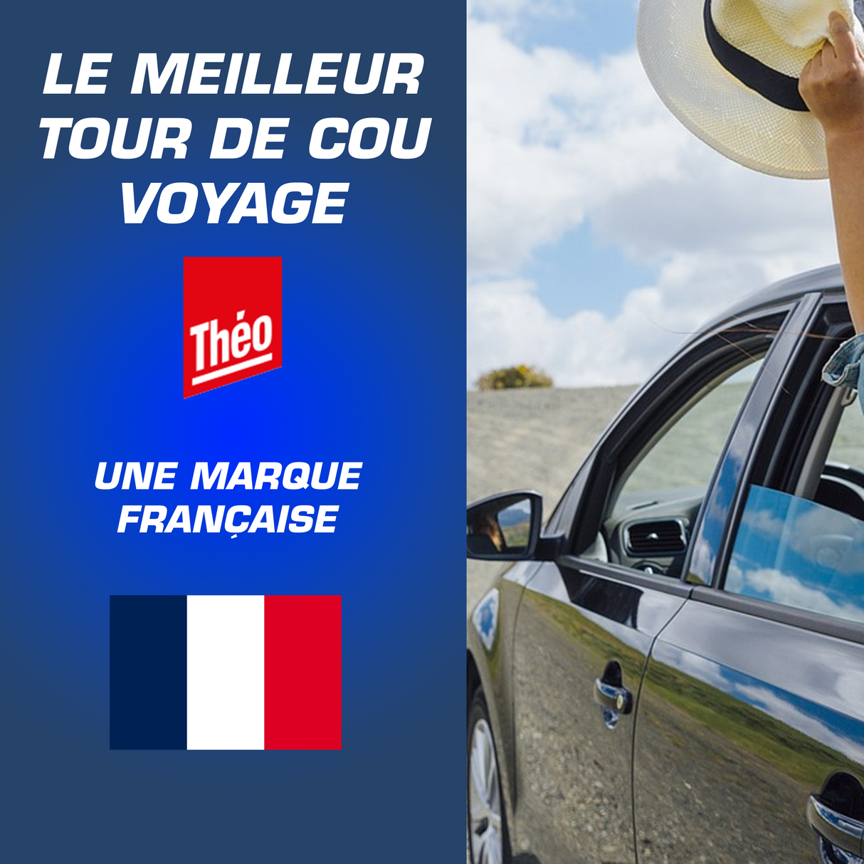Théo - Tour de cou mémoire de forme spécial voyage - Confort et Pratique