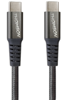 Thomson - CABLE DE CHARGE & DONNEES USB-C vers USB-C 100W 1,5M
