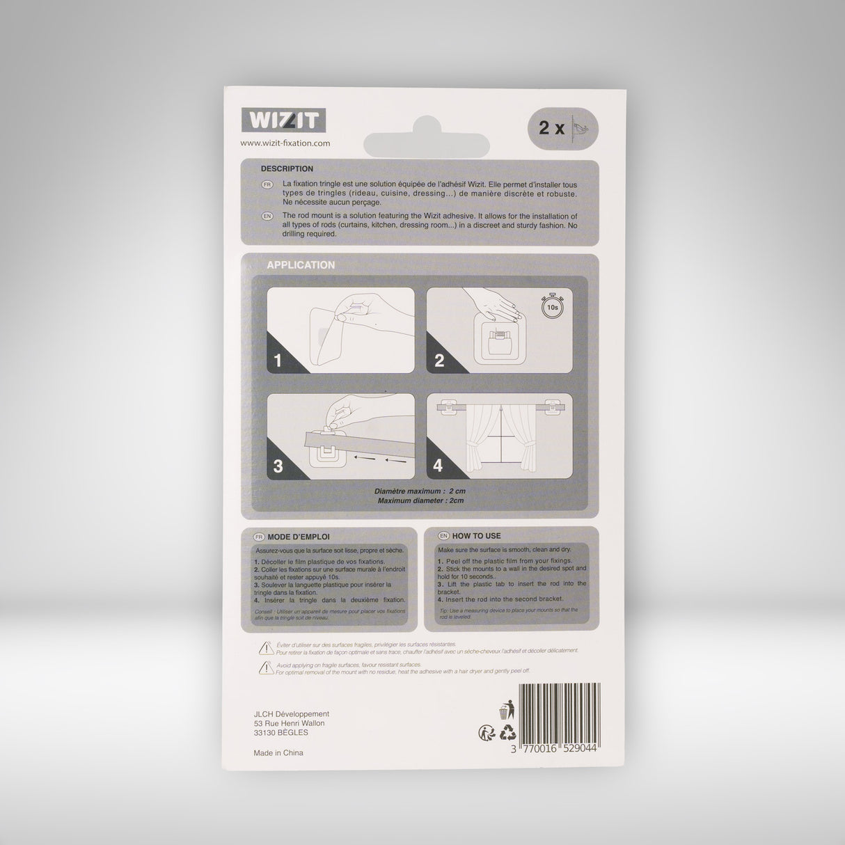 Wizit Fixation Tringle