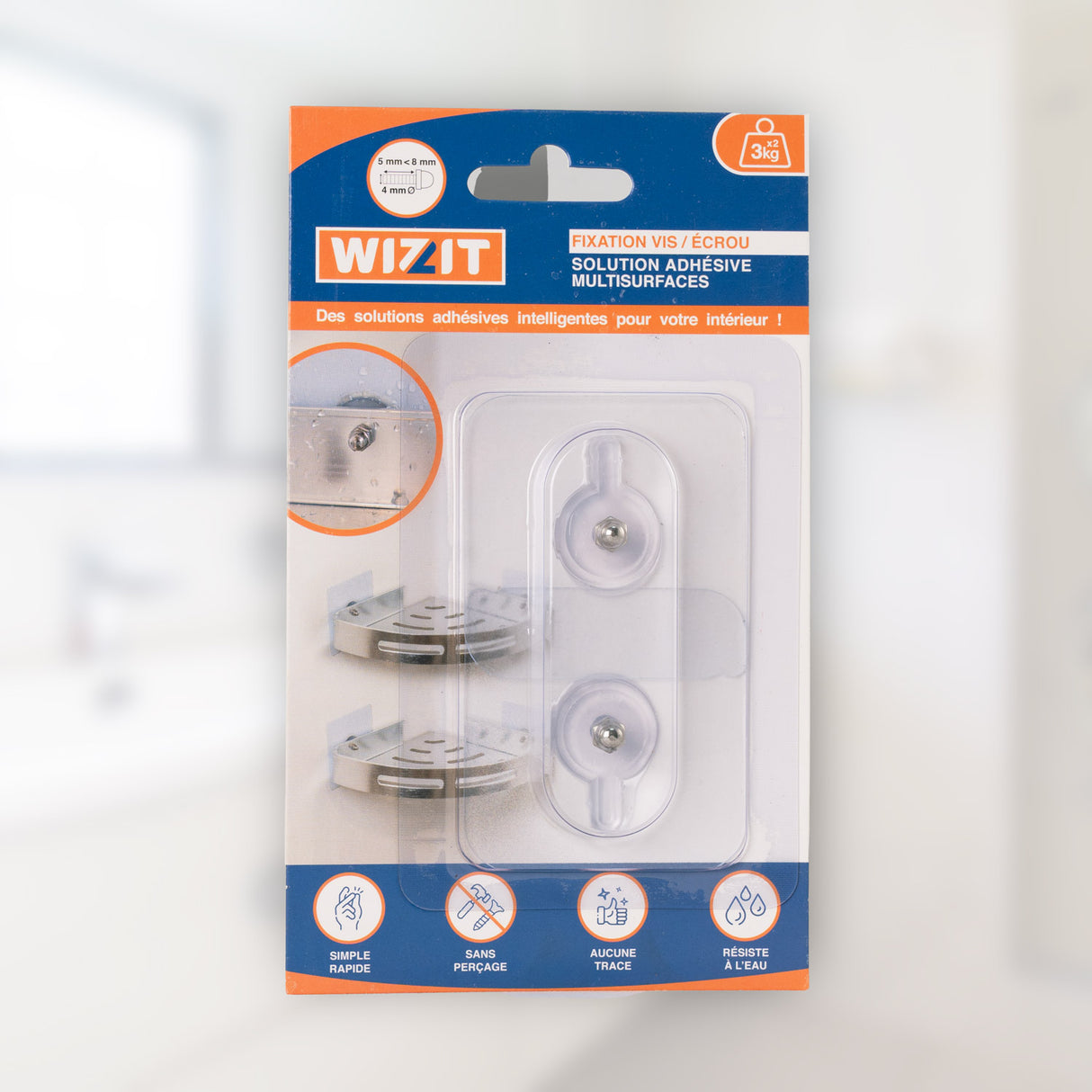 Wizit Fixation Vis/Ecrou