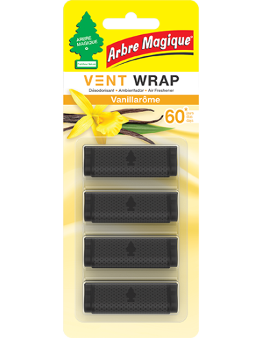 Arbre Magique Désodorisant Wrap – Parfum Intense et Design Moderne