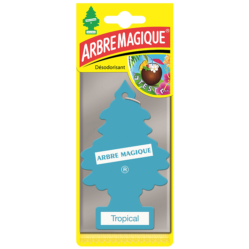 Arbre Magique Désodorisant - Parfum Longue Durée pour Voiture et Intérieur
