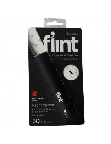 Théo - Brosse Adhesive Retractable pour retirer les poils d'animaux - Idéal dans la voiture ou la maison