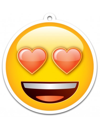 Desodorisant Emoji Love Parfum Fraise