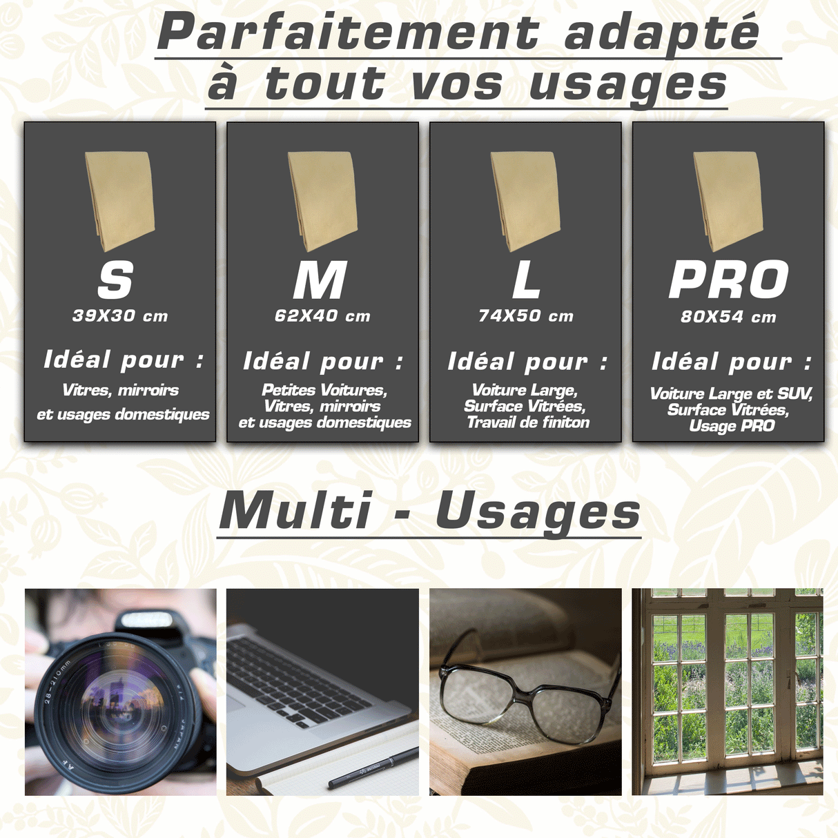 Théo - Peau Chamoisée - Différentes tailles - Qualité Professionnelle