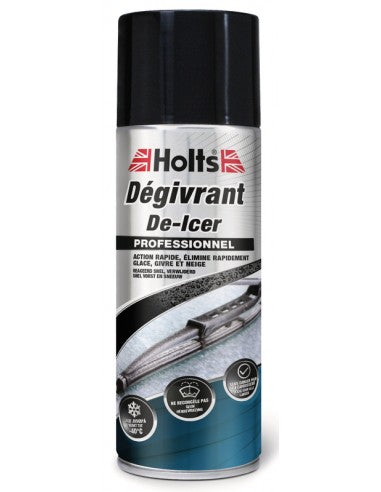 Holts Dégivrant -40°C - Aérosol Dégivrant Rapide pour Pare-Brise, Serrures et Vitres, Plusieurs Formats