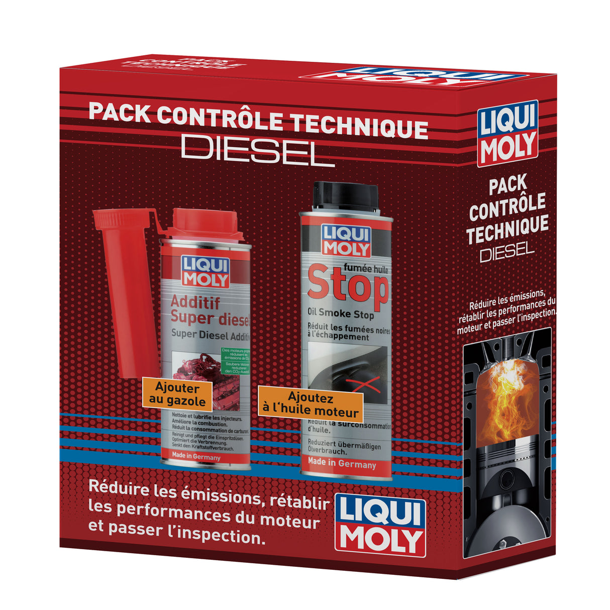 Liqui Moly - PACK CONTROLE TECHNIQUE DIESEL