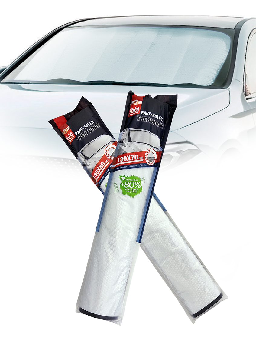 Pare Soleil Origine Europe - Plusieurs Couleurs et Dimensions - Plusieurs Formes