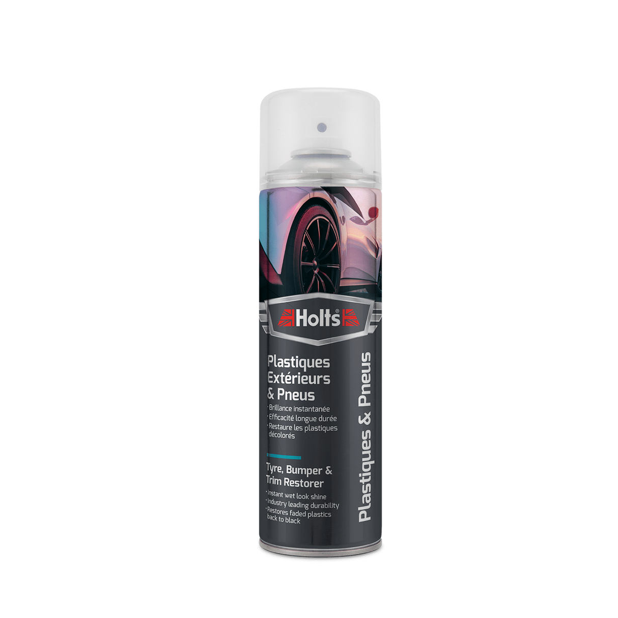 Holts Rénovateur Plastiques Extérieurs et Pneus - 500 ml