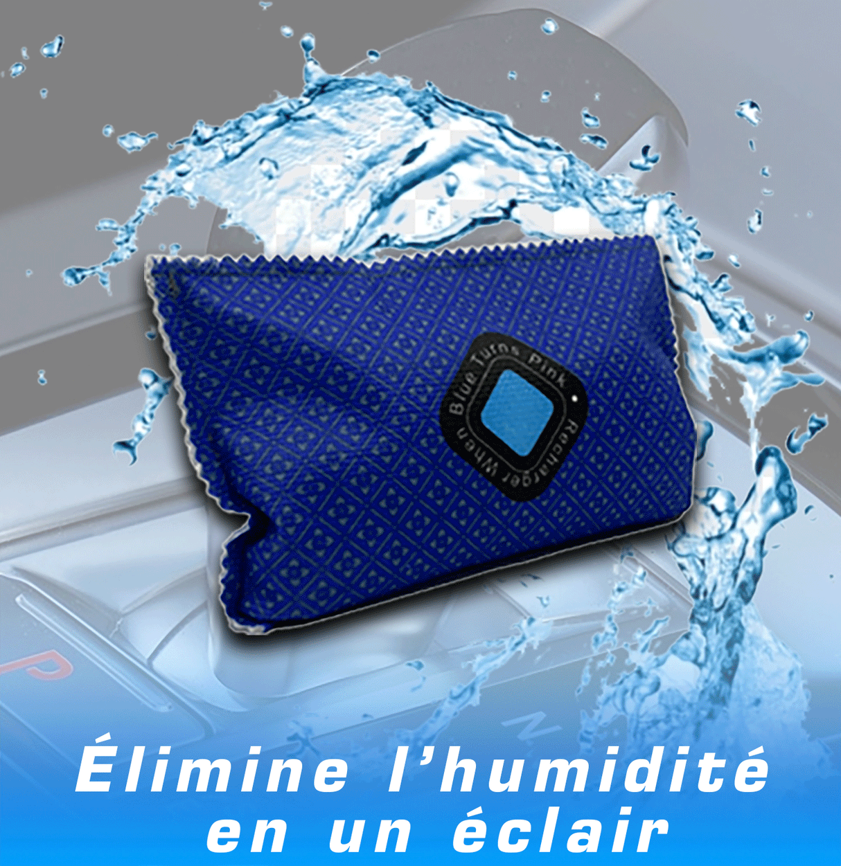 Théo - Deshumidificateur 350G - Absorbe l'humidité dans votre voiture