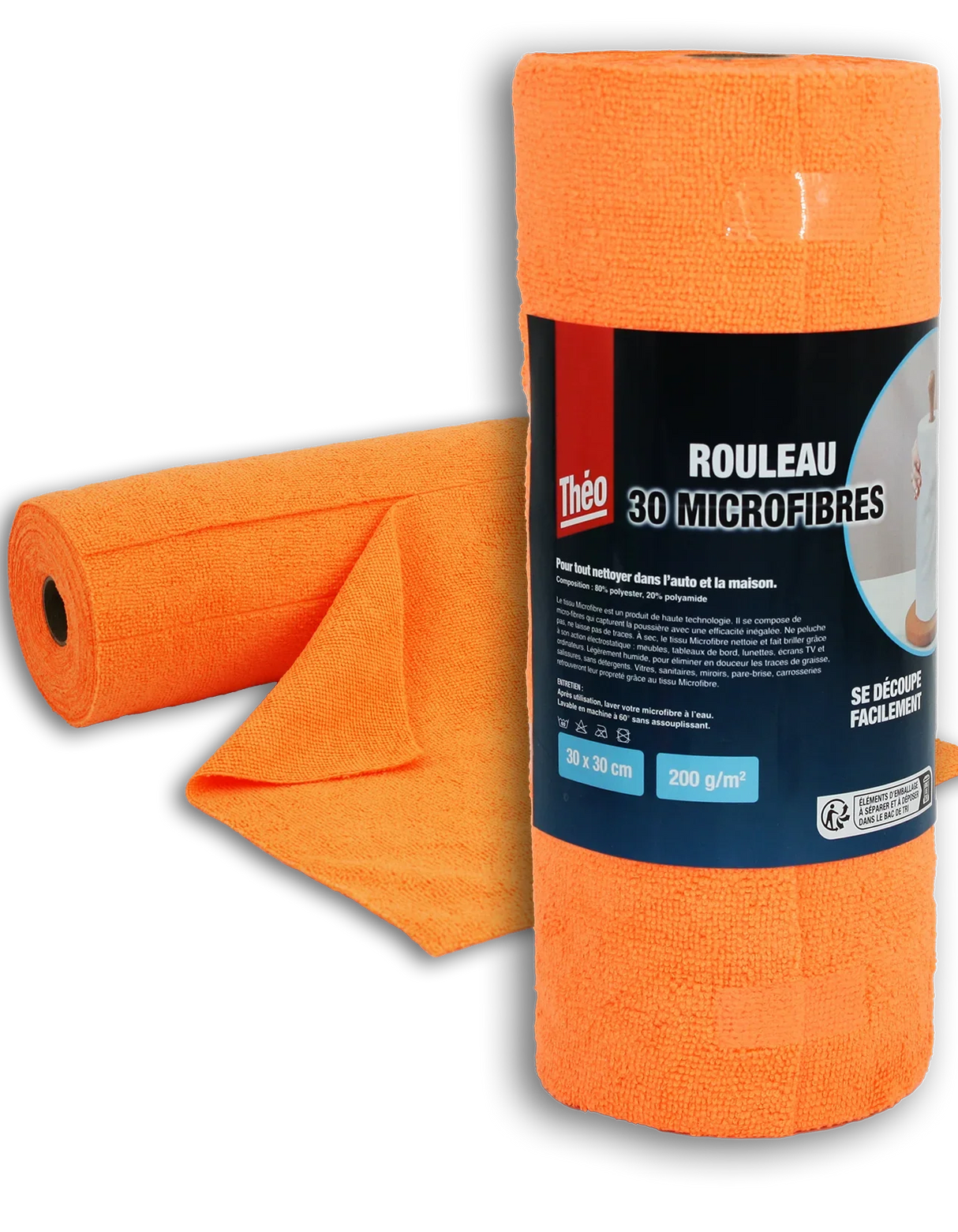 Rouleau 30 Microfibres