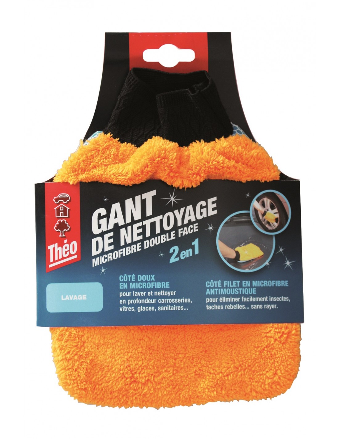 Gant De Nettoyage Microfibre Double Face