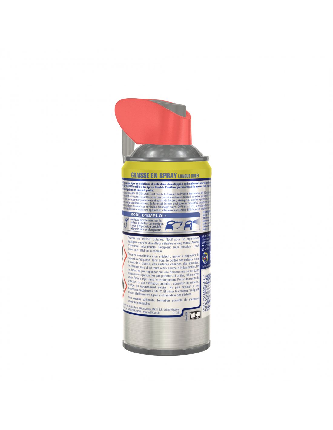 Nettoyant contact en aérosol, 250 ml WD-40