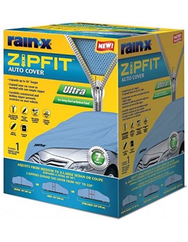 Housse de protection voiture - RAINX ZIPFIT - Le Soin De Votre Auto
