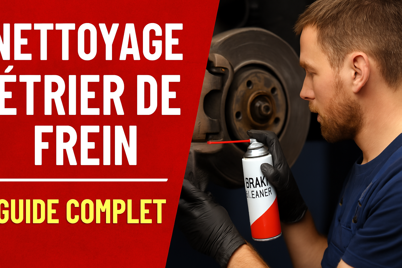 Nettoyage étrier de frein