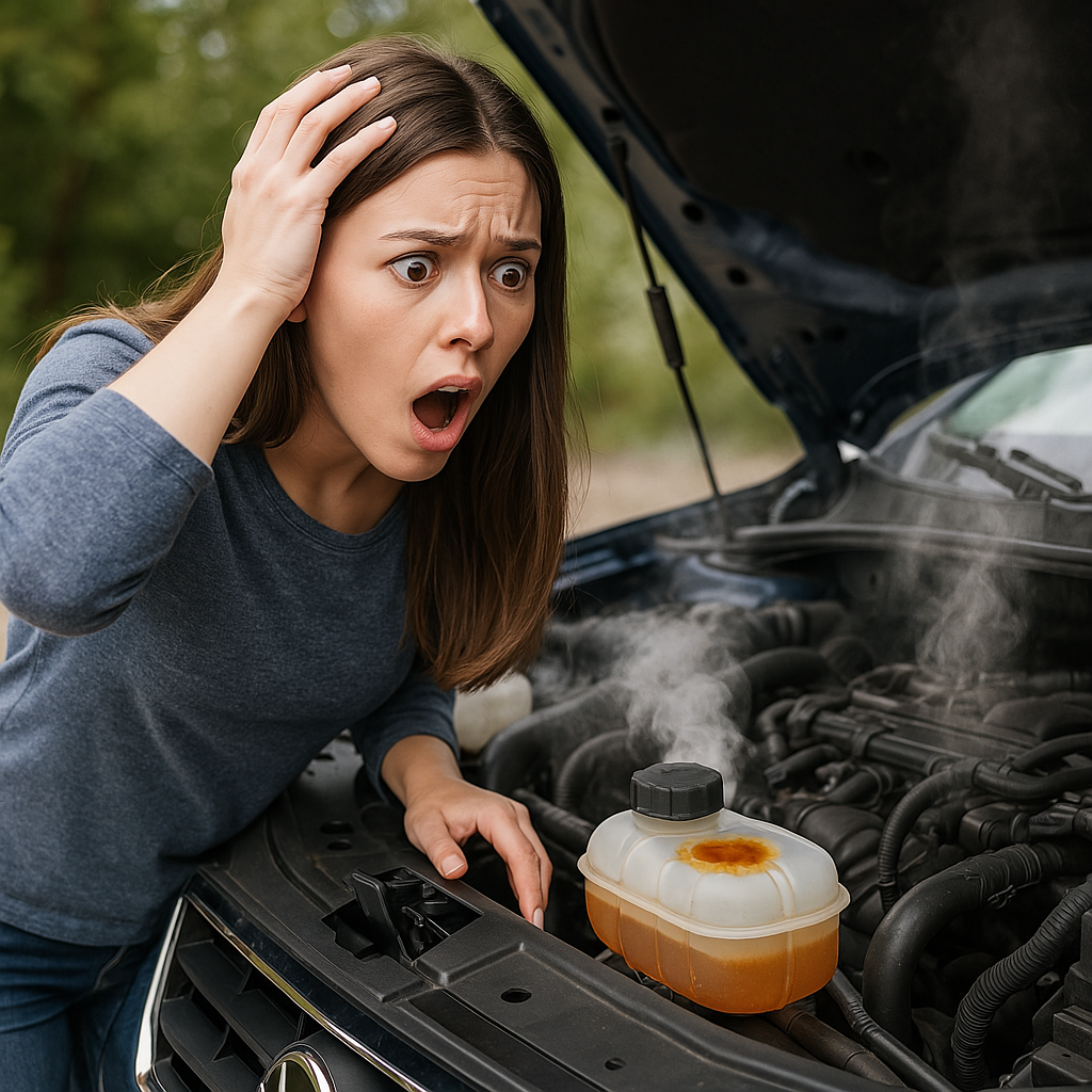 Huile dans le Liquide de Refroidissement : Causes, Symptômes et Solutions