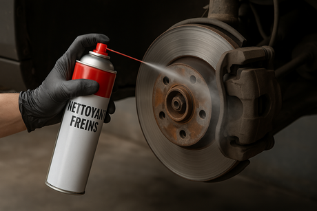 Nettoyage frein voiture