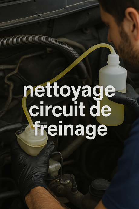 Nettoyage circuit de freinage