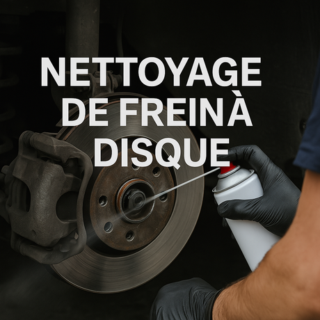 Nettoyage de frein à disque