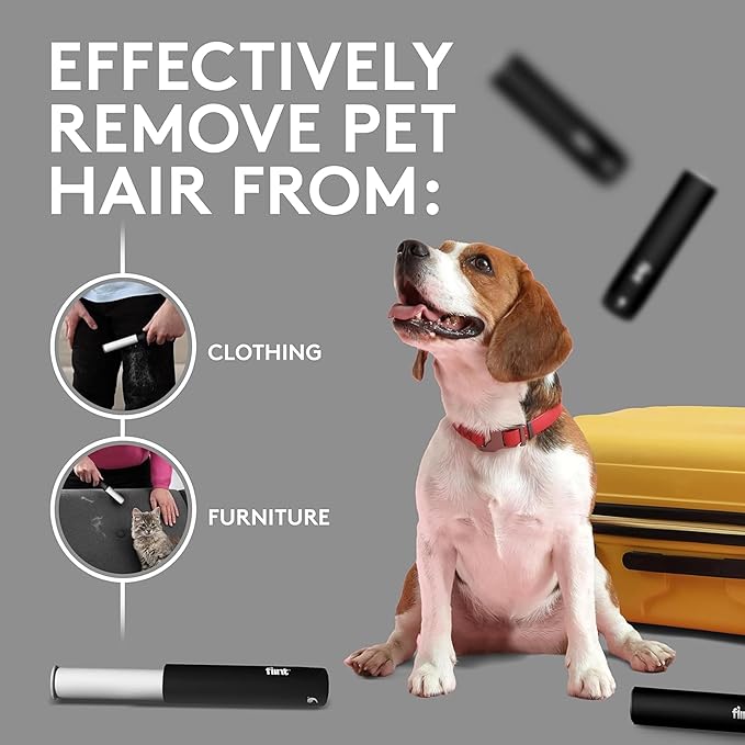 Rouleau Enleveur de Poils – 100 Feuilles Ultra-Adhésives | Élimine Facilement les Poils de Chats & Chiens sur Vêtements, Canapés et Tissus