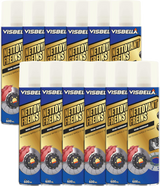 Lot de douze bombes de nettoyant frein Visbella 600ml , un dégraissant puissant à séchage rapide  pour l'entretien des freins.