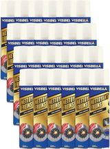 Lot de vingt-quatre bombes de nettoyant frein Visbella 600ml , un dégraissant puissant à séchage rapide  pour l'entretien des freins.