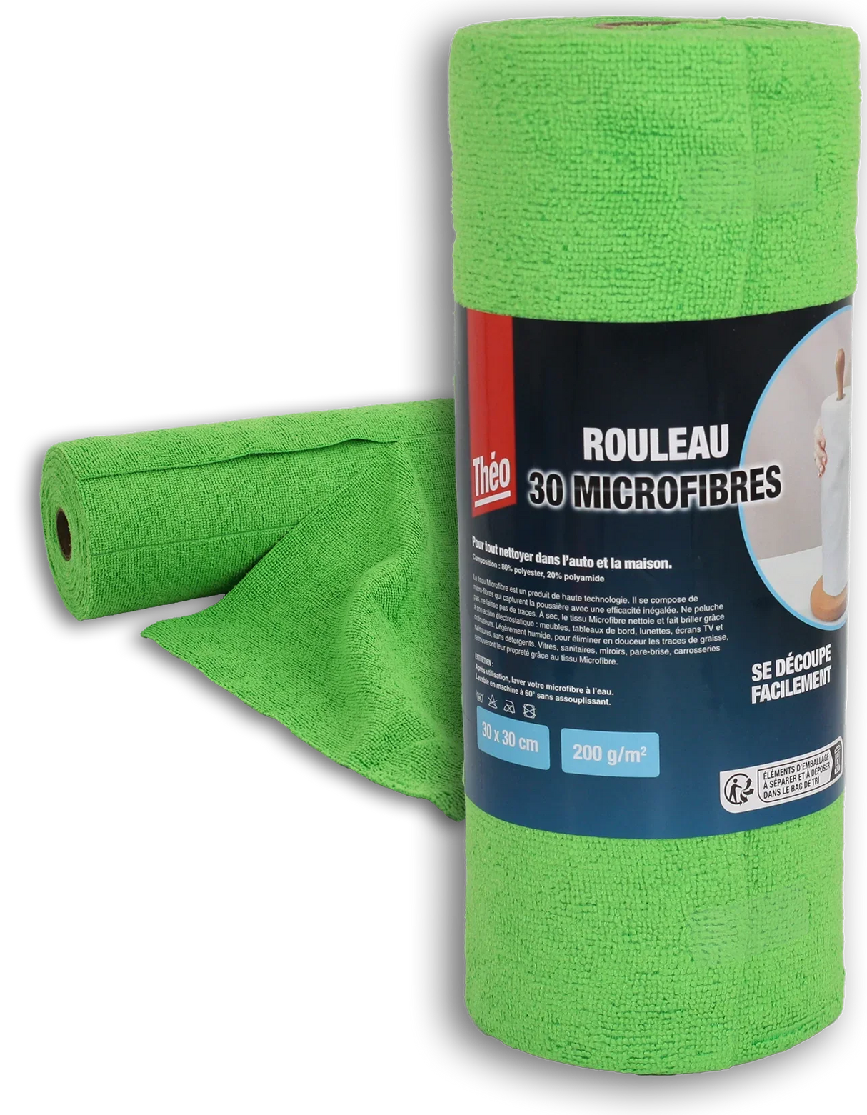 🎁 Rouleau 30 Microfibres (100% off)